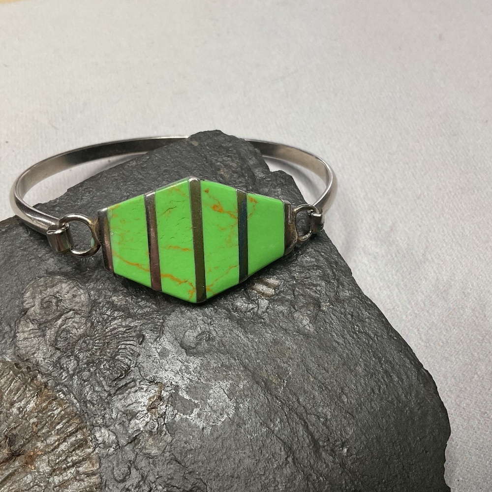 Lime green bracelet